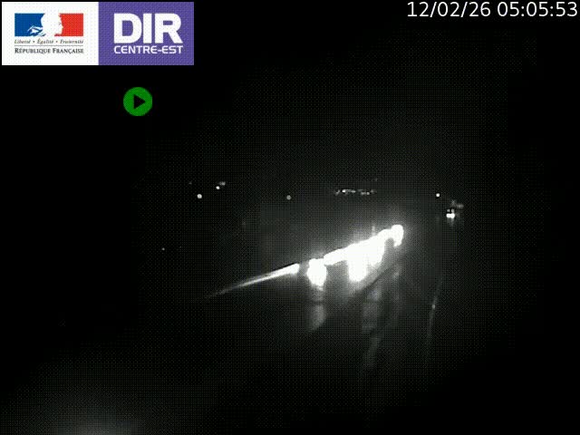 Caméra trafic à Meylan sur la Rocade-Sud de Grenoble en direction d'Aix-en-Provence