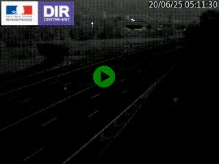 Caméra routière à hauteur de la sortie 15 Chambéry-centre au PK 4,103 en direction d'Albertville