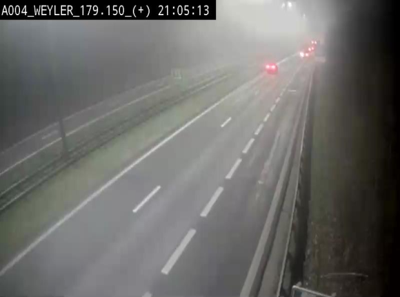 Webcam juste après la sortie 31 Arlon qui permet de rejoindre l'E411 depuis la N82