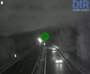 Webcam sur le périphérique de Caen (N814) à l'est de la ville, à Mondeville hauteur de la sortie 2, Presqu'île-Rives de l'Orne, au bout de l'autoroute A13