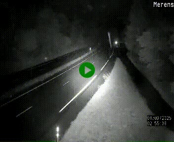 Webcam Ax-les-Thermes sur N20, en direction d'Andorre