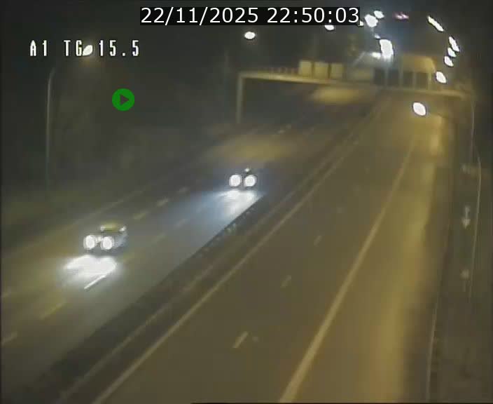 Traffic live webcam Luxembourg Munsbach - A1 direction Luxembourg - BK 15.5