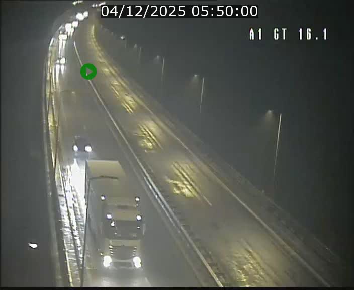 Traffic live webcam Luxembourg Niederanven - A1 direction Allemagne - BK 16.1