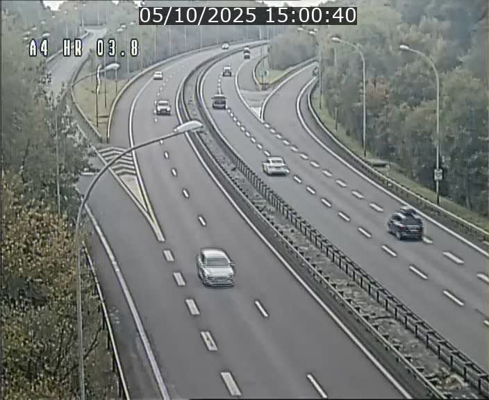 Webcam traffic A4 Luxembourg - BK 3.8 - Leudelange (direction Esch sur Alzette)