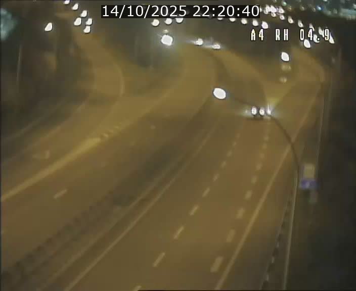 Traffic live webcam Luxembourg Leudelange - A4 - BK 4.9 - direction Luxembourg