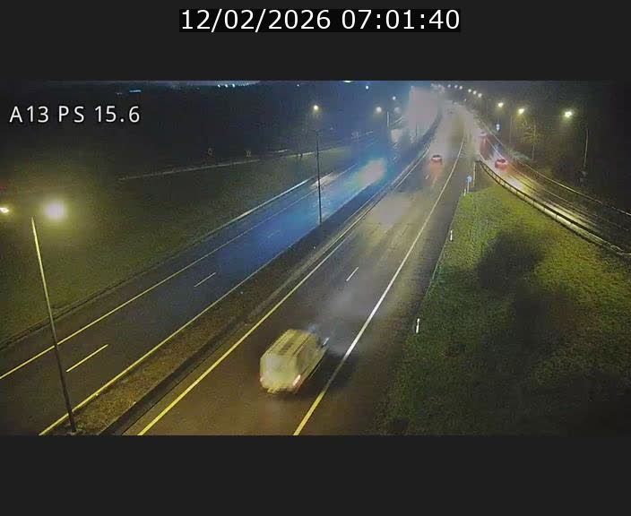 Traffic live webcam Luxembourg Kayl - A13 direction Dudelange - BK 15.6