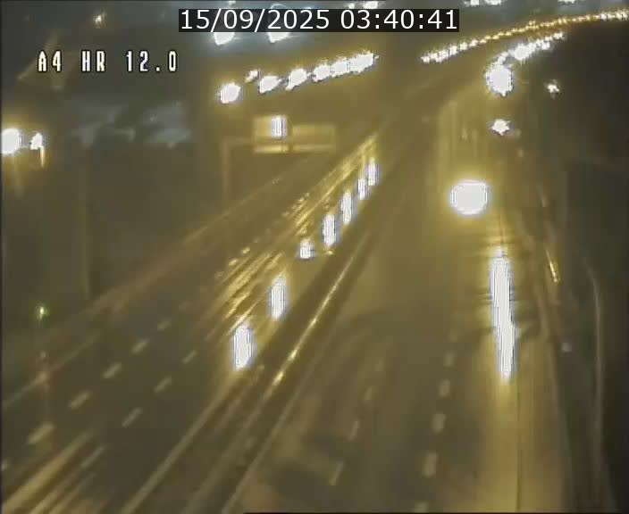 Traffic live webcam Luxembourg Jonction Foetz - A4 - BK 12.0 - direction Esch sur Alzette