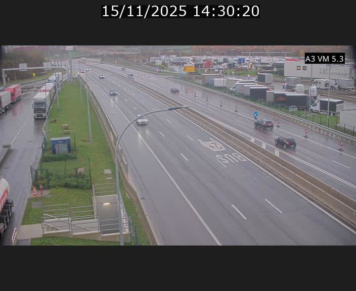 Traffic live webcam Luxembourg Aire de Berchem - A3 - BK 5 - direction France