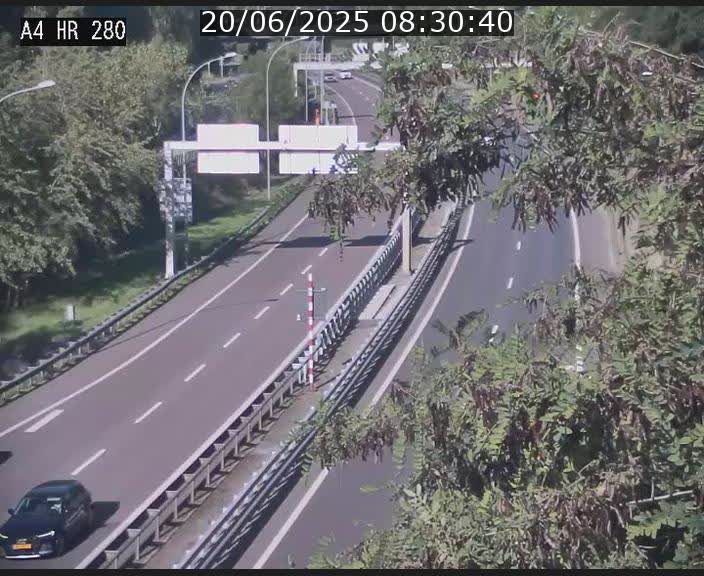 Webcam traffic A4 Luxembourg - BK 0.2 - P+R Bouillon (direction Luxembourg)