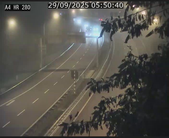 Webcam traffic A4 Luxembourg - BK 0.2 - P+R Bouillon (direction Luxembourg)