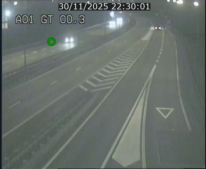 Traffic live webcam Luxembourg Croix de Gasperich - A1 direction Kirchberg - BK 0.3