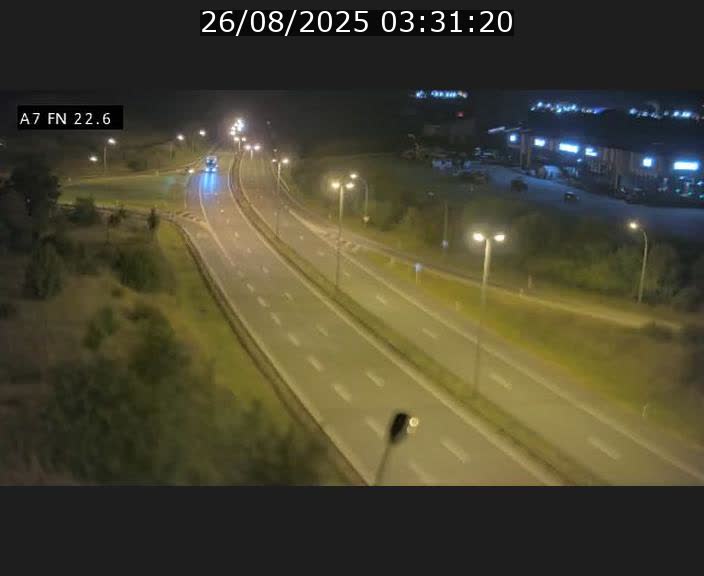 Caméra trafic Luxembourg - A7, Colmar-berg direction Mersch