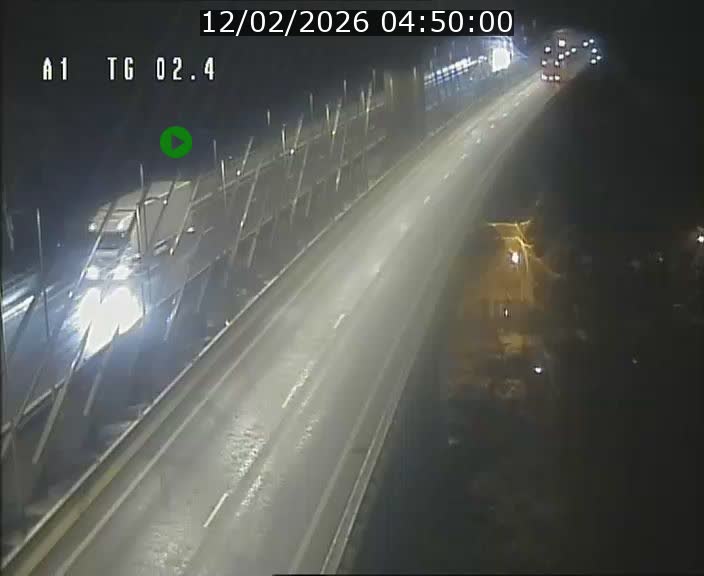Traffic live webcam Luxembourg Sandweiler - A1 direction Luxembourg-ville - BK 2.4