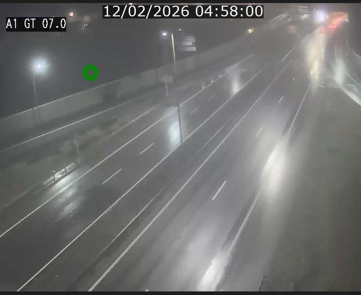 Traffic live webcam Luxembourg Cents - A1 direction Kirchberg - BK 7