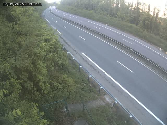 Caméra autoroute France - N52, Crusnes vers Belgique, Luxembourg
