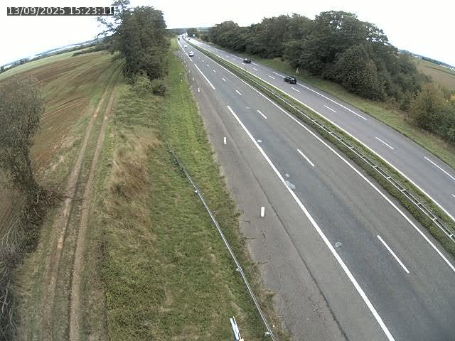 Caméra autoroute France - A30, Havange direction Metz