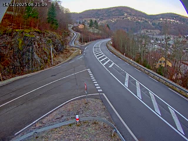 Caméra autoroute France - N66, col du Bussang direction Remiremont