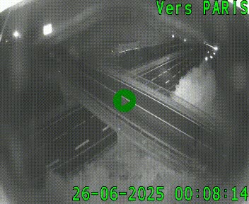 Clone of Caméra routière sur l'autoroute A20 au nord de Limoges, à la jonction avec la N520. Vue orientée vers Paris