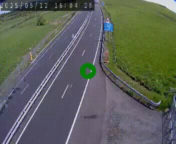 Caméra autoroute A75 à hauteur du col de la Fageole en direction de Clermont-Ferrand