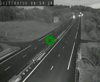 Caméra autoroutière France - A75, Coren, en direction de Montpellier