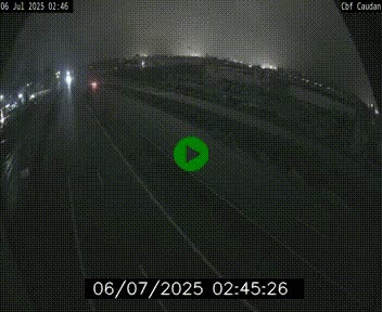 Webcam sur la N165 à hauteur de Caudan, dans le Morbihan.