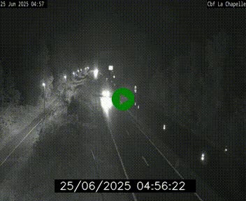 Webcam sur le périphérique de Nantes (N844) à hauteur de Porte de la Chapelle, au nord de la ville