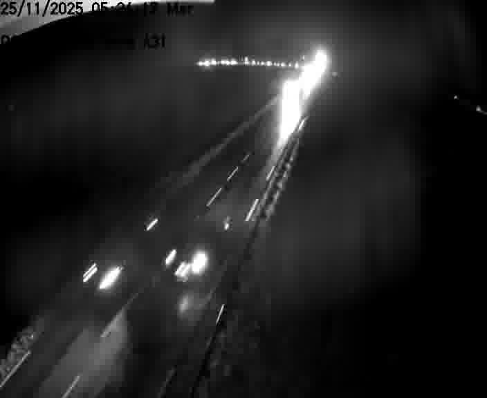 Webcam sur la D906 à Aumetz, juste après la fin de la D16. Vue orientée vers A30