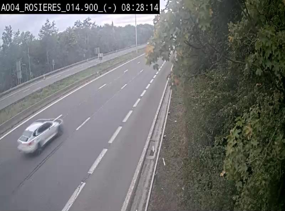 Webcam traffic E411(A4) - BK 14.4 - Rosières