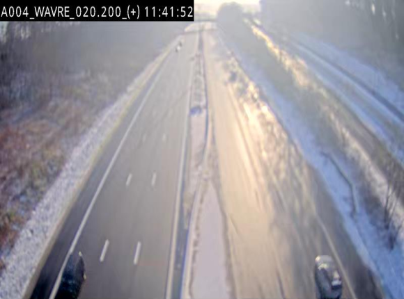 Webcam @ Wavre-sud KP 19.6, A4/E411