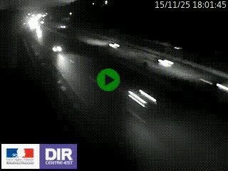 Webcam routière à Saint-Etienne-Terrenoire sur la RN88 avant la jonction entre l'A72 et le Boulevard Périphérique de Saint-Etienne
