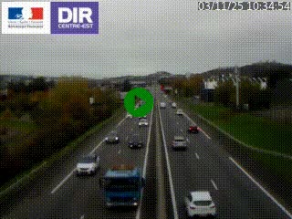 Caméra autoroute à Saint-Etienne (Les Littes) à hauteur du Ikea Saint-Etienne sur l'A72 en direction de Roanne