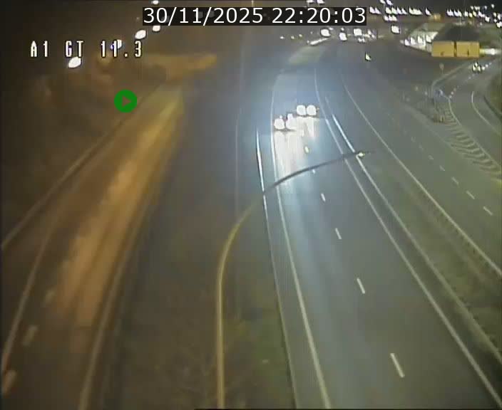Traffic live webcam Luxembourg Senningerberg - A1 direction Allemagne - BK 11.3