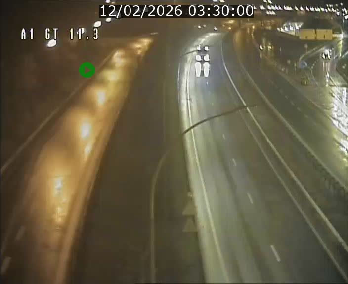 Traffic live webcam Luxembourg Senningerberg - A1 direction Allemagne - BK 11.3