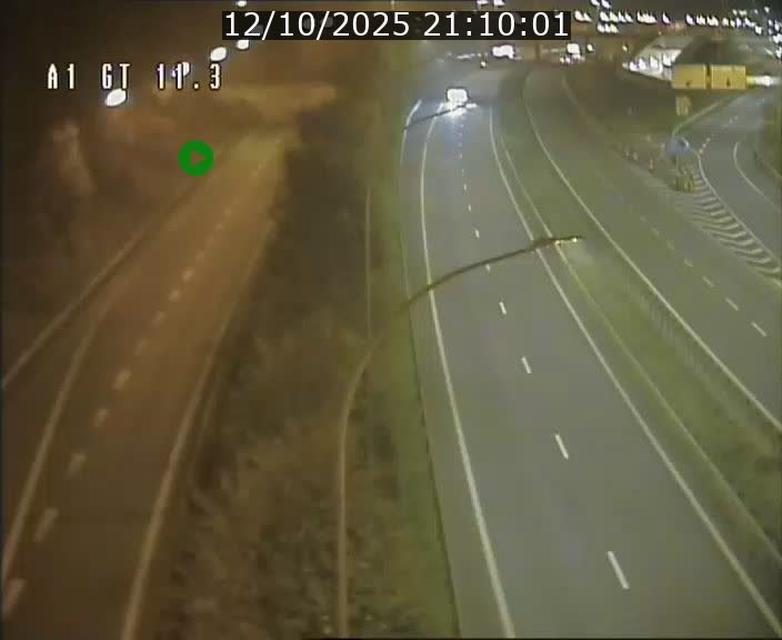 Traffic live webcam Luxembourg Senningerberg - A1 direction Allemagne - BK 11.3