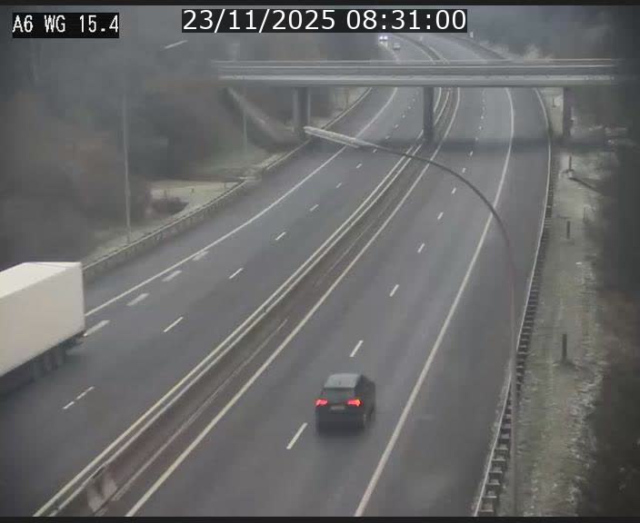 Traffic live webcam Luxembourg Capellen - A6 - BK 15.4 - direction Luxembourg/France/Allemagne