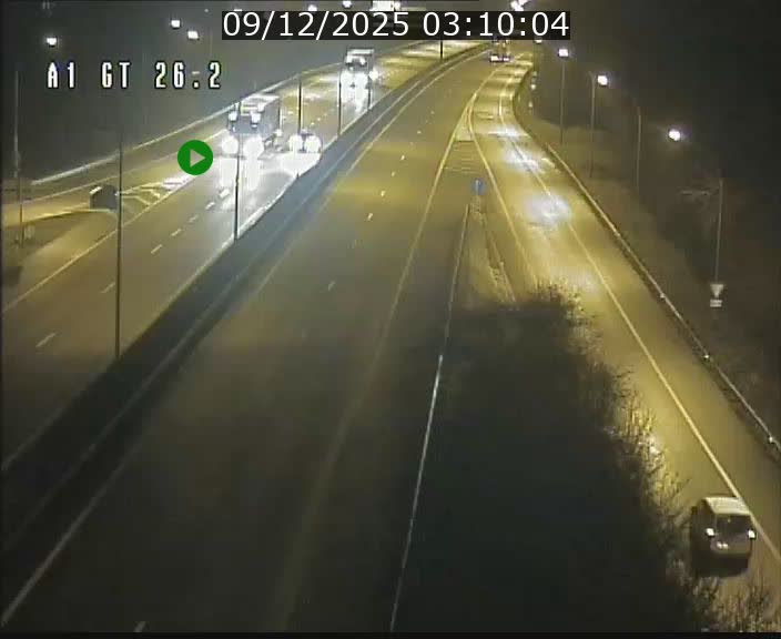 Traffic live webcam Luxembourg Grevenmacher - A1 direction Allemagne - BK 26.2