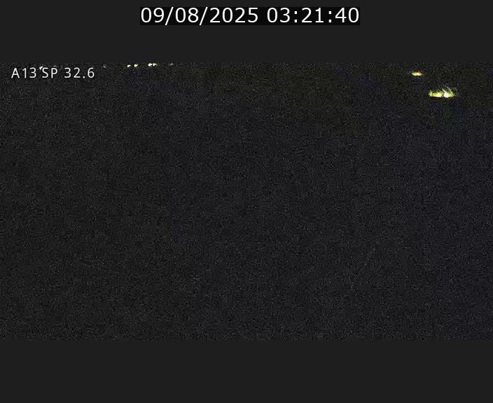 Webcam info trafic A13 à hauteur de Mondorf-les-bains. Vue orientée vers Altwies