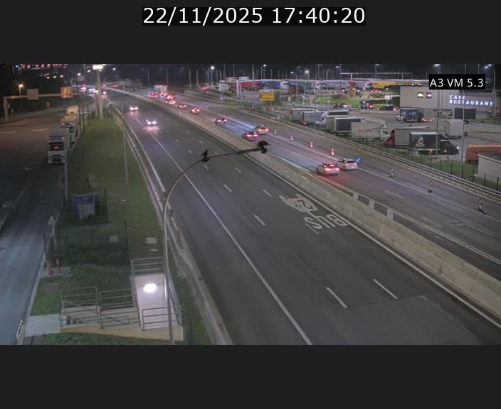 Traffic live webcam Luxembourg Aire de Berchem - A3 - BK 5 - direction France
