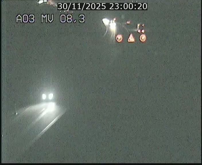 Webcam Autoroute après la Croix de Bettembourg en direction de Luxembourg sur l'A3