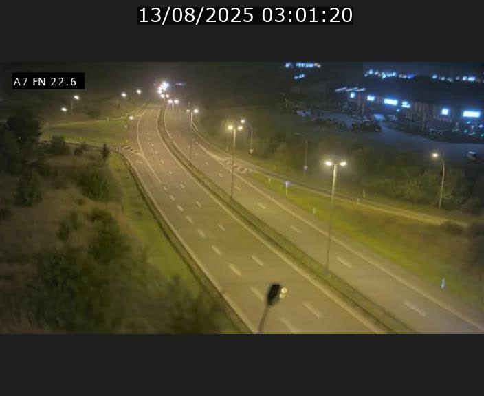 Caméra trafic Luxembourg - A7, Colmar-berg direction Mersch