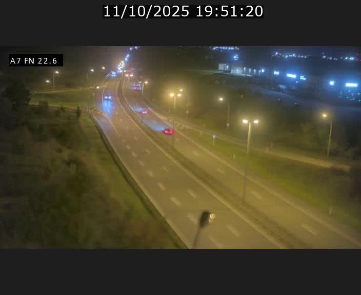 Caméra trafic Luxembourg - A7, Colmar-berg direction Mersch