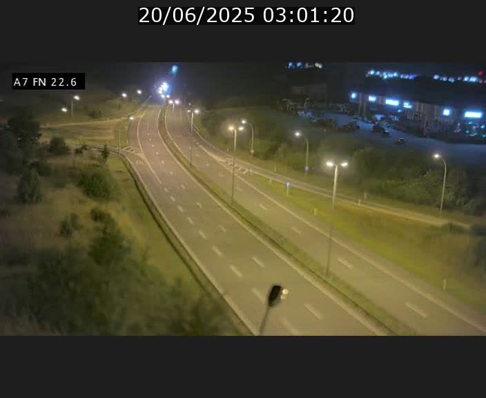 Caméra trafic Luxembourg - A7, Colmar-berg direction Mersch
