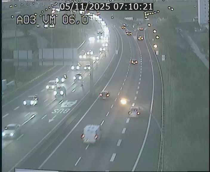 Traffic live webcam Luxembourg Aire de Berchem - A3 - BK 6 - direction France