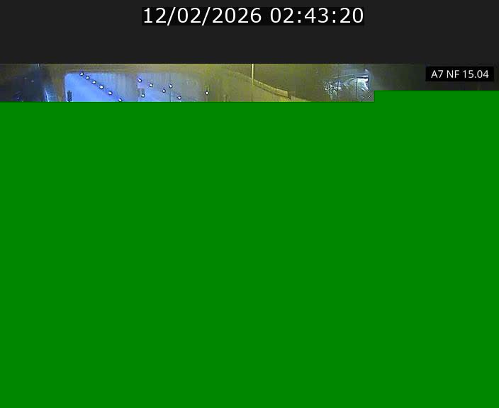 Caméra trafic Luxembourg - A7, Tunnel Mersch, entrée sud, direction Ettelbruck