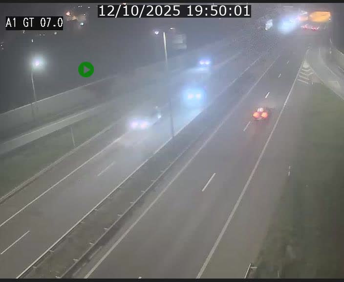 Traffic live webcam Luxembourg Cents - A1 direction Kirchberg - BK 7