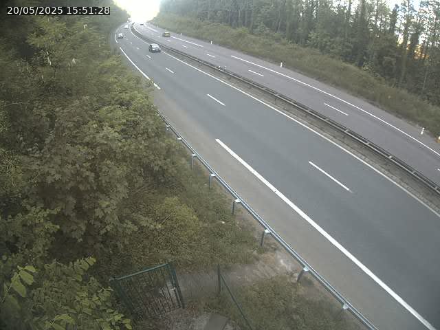 Caméra autoroute France - N52, Crusnes vers Belgique, Luxembourg