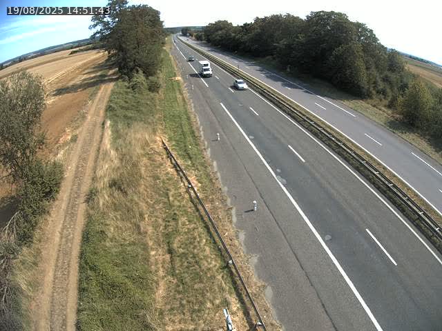 Caméra autoroute France - A30, Havange direction Metz