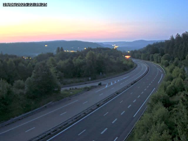 Caméra autoroute France - N57, Côte de la demoiselle direction Remiremont