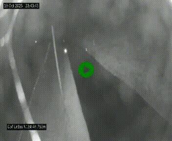 Webcam dans les Pyrénées Atlantique au niveau du col d'Urdos et du fort du Pourtalet sur la N134, en direction du Col et du tunnel du Somport, à 765 mètres d'altitude