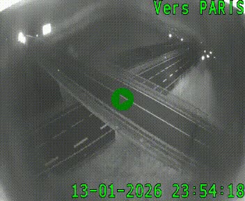 Clone of Caméra routière sur l'autoroute A20 au nord de Limoges, à la jonction avec la N520. Vue orientée vers Paris